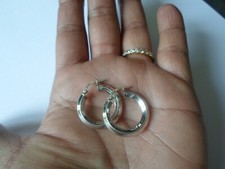 Boucles oreilles argent d'occasion  Rioz