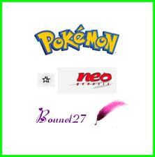 Carte Card  POKEMON " Série WIZARDS  " NEO GENESIS "  -  Version Française na sprzedaż  Wysyłka do Poland