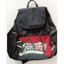 Mochila de cordão Tommy Hilfiger azul marinho bolsos com zíper  comprar usado Mochila de cordão Tommy Hilfiger azul marinho bolsos com zíper  comprar usado  Enviando para Brazil