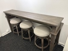 dining bistro grey table for sale dining bistro grey table for sale Pasadena