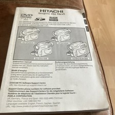 Hitachi dvd camcorder for sale  SHIPLEY