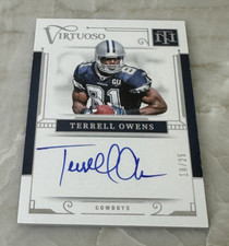 Tesouros Nacionais 2023, TERRELL OWENS /25 "Virtuoso" - DALLAS COWBOYS, usado comprar usado  Enviando para Brazil