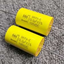 Capacitor axial de filme de polipropileno metalizado MKPA-E 0,1uF~100uF Bevenbi 1/10 peças comprar usado  Enviando para Brazil