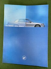 Sales brochure 2001 for sale  FAREHAM