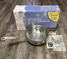 Simply calphalon stainless for sale  Gadsden