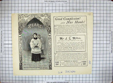 Antique print 1890 for sale  UK