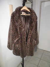 Manteau fausse fourrure d'occasion  Saint-Estève