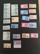 Timbres fiscaux français d'occasion  Kaysersberg