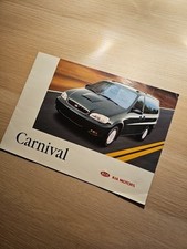KIA CARNIVAL 02.1999 Prospekt comprar usado  Enviando para Brazil