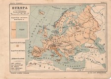 Piccola carta geografica usato  Lecco