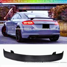 Spoiler traseiro de fibra de carbono real asa spoiler ajuste para Audi A3 S3 A4 S4 A5 S5 A6 TT comprar usado  Enviando para Brazil