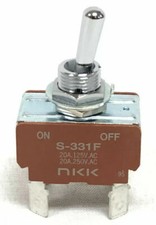 NKK Switches S-331F Novo 20A 125V AC Toggle Switch Escolha Quantidade Industrial comprar usado  Enviando para Brazil
