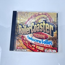 Saca-rolhas Follies | Roller Coaster Tycoon pacote de expansão para PC | 1999 | Testado comprar usado  Enviando para Brazil