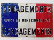 Ancienne enseigne plaque d'occasion  Forcalquier