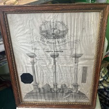 Antique 1866 masonic for sale  Binghamton