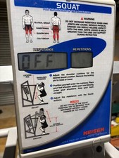 Keiser squat machine. for sale  BRISTOL