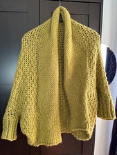 Grobstrickjacke grün qieró gebraucht kaufen  Langerringen
