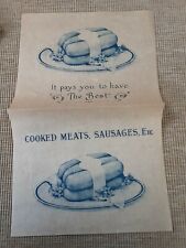 Vintage 1930s butcher for sale  MATLOCK
