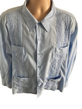Guayabera cuban shirt for sale  LUTON