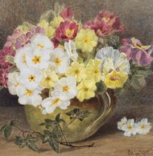 Victorian watercolour floral for sale Victorian watercolour floral for sale  NORWICH