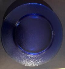 Sottopiatti vetro blu usato  Frosinone