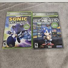 Sonic Unleashed + Sonic Genesis (Microsoft Xbox 360, 2008) - Testado Funcionando comprar usado  Enviando para Brazil