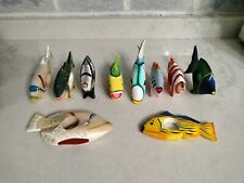 Colorful wooden fish for sale  Hustontown