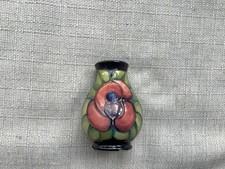 Moorcroft vase rose for sale  ST. COLUMB