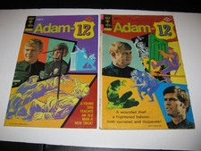 Lote de 2 Quadrinhos Adam-12 #7 e #8 1975 Gold Key comprar usado  Enviando para Brazil