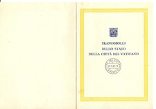 Vaticano folder genetliaco usato  Roma