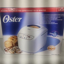 Máquina de fazer pão Oster Express modelo 5838 branca caixa aberta comprar usado  Enviando para Brazil