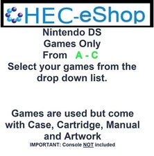 Nintendo games choose for sale  GRANTHAM