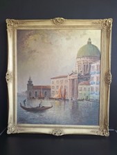 Antikes ölgemälde venedig gebraucht kaufen  Limburg a. d. Lahn