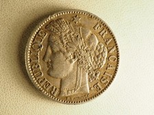 Piece monnaie francs d'occasion  Tocane-Saint-Apre