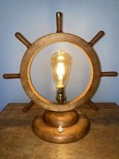 Wooden ships wheel for sale  CAMBRIDGE