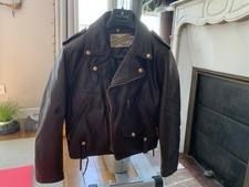 Schott perfecto marron d'occasion  Vincennes