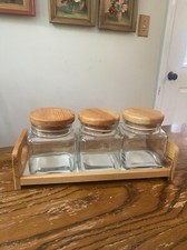 Vintage glass storage for sale  Elizabethtown