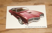 Original 1971 mercury for sale  Reinbeck