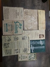 Alte werbung flyer gebraucht kaufen  Glienicke
