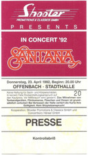Santana concert 1992 gebraucht kaufen  Hamburg