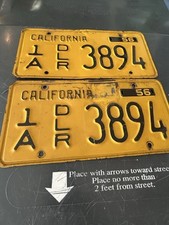 1956 california license plates for sale 1956 california license plates for sale Greenwood