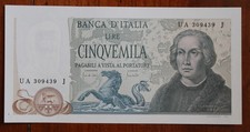 Banconota 5000 lire usato  Orsago