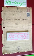 Gattinara 1947 documento usato  Carignano