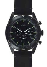 Cronógrafo MWC S/Steel Swiss Airline Pilots - Pode precisar de uma nova bateria economize 50%! comprar usado  Enviando para Brazil