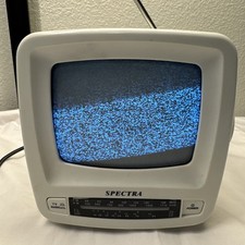 Televisão Spectra 53-BWR 5” preto e branco com rádio AM/FM comprar usado  Enviando para Brazil