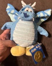 Club Penguin Series 8 Blue Dragon brinquedo de pelúcia com moeda Disney comprar usado  Enviando para Brazil