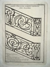 Rampe escalier pilastres d'occasion  Pluvigner