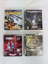 Lote PS3, Apache Air Assault, SOCOM US Navy Seals CONFRONT, Transformers, NBA2K13 comprar usado  Enviando para Brazil