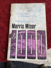 Morris minor manual for sale  FORDINGBRIDGE