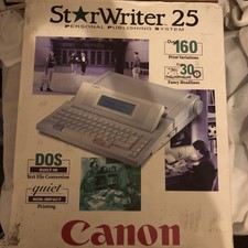 Canon starwriter pps for sale  LONDON